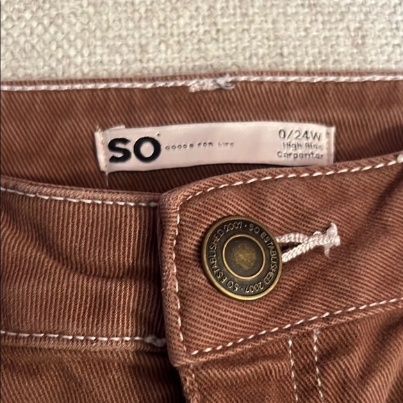 Brown Cargo Jeans - Picture 2 of 7